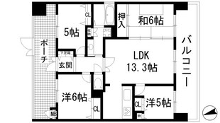 エスリード宝塚の物件間取画像